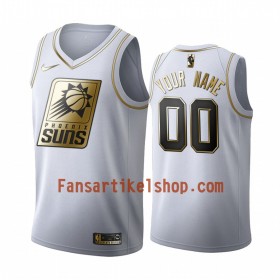 NBA Phoenix Suns Trikot Benutzerdefinierte Nike 2019-2020 Weiß Golden Edition Swingman - Herren